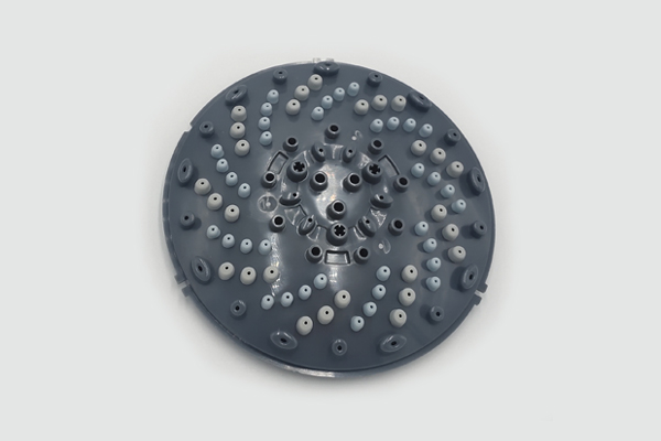 shower head made by plastic injection molding supplier