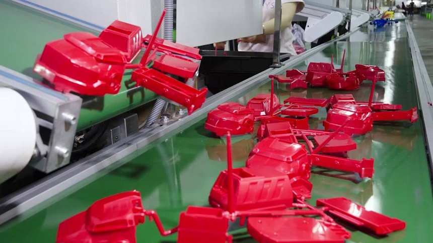 plastic injection molding parts mass production