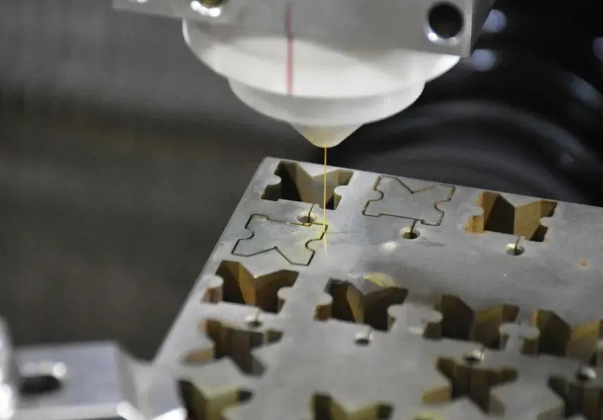 wire cutting for injection mold tooling